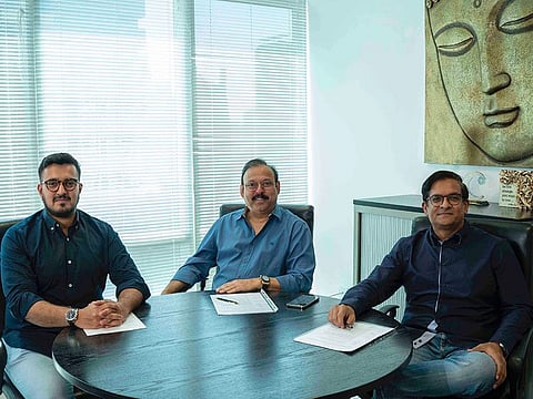 Zain Shaikh, Co-Founder & COO, Yegertek; Neelesh Bhatnagar, MD, NB Ventures; Sajid Azmi, Co-Founder & CEO Yegertek