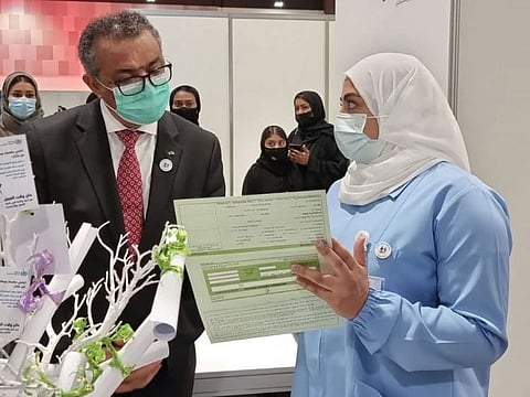 Director General Tedros Adhanom Ghebreyesus in a file photo. WHO on Wednesday also issued a set of standing recommendations for COVID, in which it urged countries to continue reporting COVID data, particularly mortality data, morbidity data, and to continue to offer vaccination.