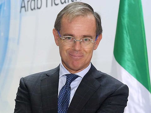 His Excellency Nicola Lener, the Ambassador of Italy to the UAE