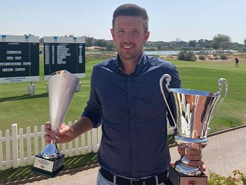 Luke Plumb is the defending champion for the UAE PGA Order of Merit and the UAE PGA Champion