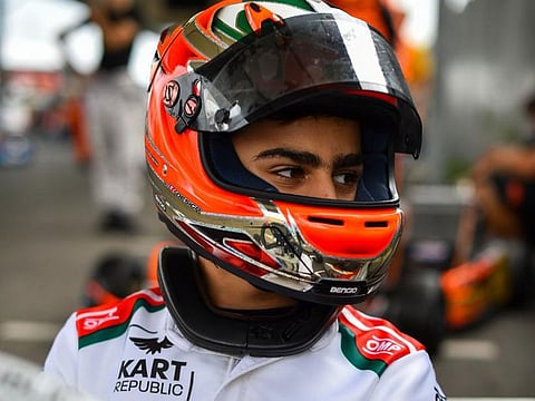 Rashid Al Dhaheri was on the podium in Italy