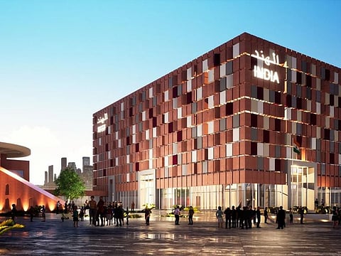 The India Pavilion at Expo 2020 Dubai