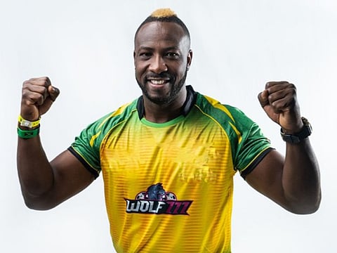Andre Russell, the giant West Indies allrounder, expects to add value to the Wolf 777 brand.