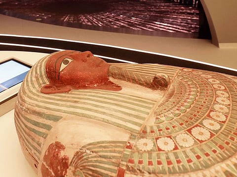 The coffin of priest Psamtik, ‘the son of Pediosir’