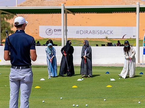 Dirab Golf and Country Club has reopened in Saudi Arabia