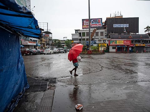 The deserted Kochi on September 27, 2021 during shutdown.