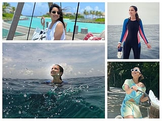 A deep dive into Bollywood star Parineeti Chopra’s daring vacation chasing sharks