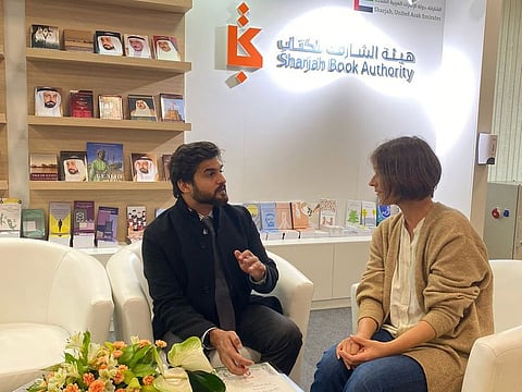 Sharjah Book Authority's pavilion at the 34th Moscow International Book Fair in Russia
