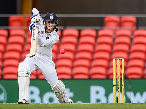 Indian women's team opener Smriti Mandhana completed her maiden Test century during Day 2 of the ongoing Pink Ball Test in Australia in Queensland.