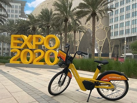 RTA said 230 pedal-assist bicycles and 23 stations have been provided by Careem to enable visitors and Expo 2020 Dubai staff to reserve and use bicycles to tour the exhibition facilities easily, using the Careem BIKE app.