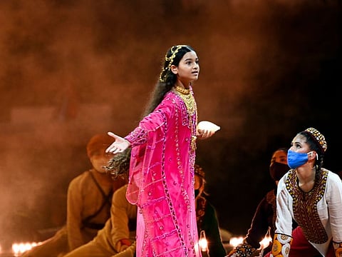 Mira Singh, an Indo-Belarusian expat student in Dubai was the face of Expo 2020 Dubai opening ceremony among all the leadings stars who unveiled the world’s greatest show on Thursday night.