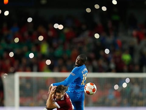 Young Sparta Prague fans are believed to have racially abused Rangers' midfielder Glen Kamara.