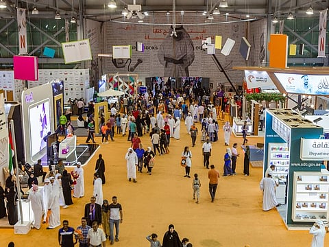 File photo of a previous edition of the book fair at Expo Centre Sharjah