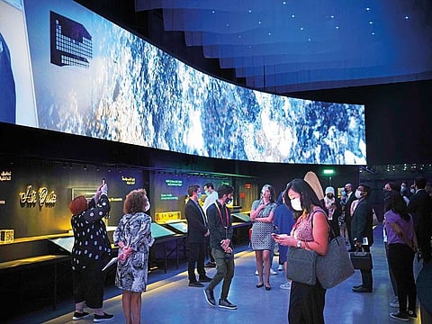 The Finland Pavilion at the Dubai Expo 2020 on 5th October 2021