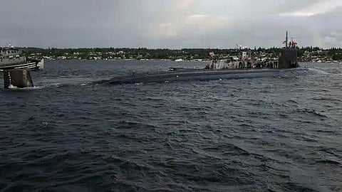 The collision occurred during a busy time in the Pacific region, with the USS Carl Vinson, an aircraft carrier, and its escort ships moving through the South China Sea in recent days.