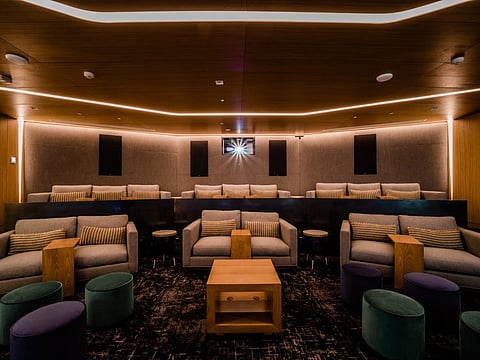 A look inside Kempinski Hotel Mall of the Emirates' new private cinema in conjunction with Vox Cinemas