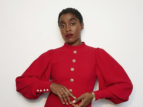 Lashana Lynch stars as 007 in the film "No Time to Die".