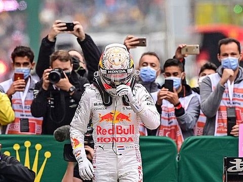 Max Verstappen was delighted with second spot in Turkey