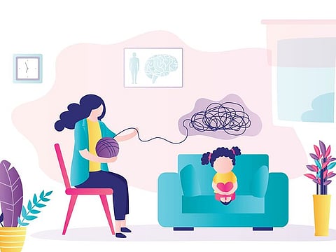 You can help unspool the dark thoughts in your child's mind - just talk about it