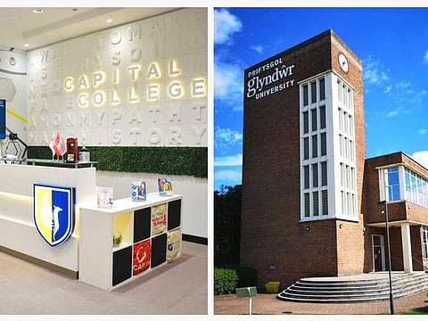 Capital University College is in exclusive partnership with North Wales Business School, Glyndwr University, UK