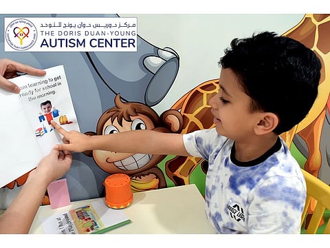 Transitioning a child from one activity to another