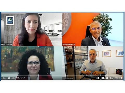 Ranya Saadawi, Executive Director of the Pearl Initiative at the virtual webinar