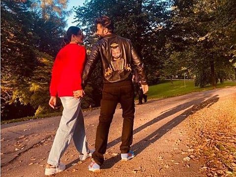 Bollywood stars Rakul Preet Singh and Jackky Bhagnani