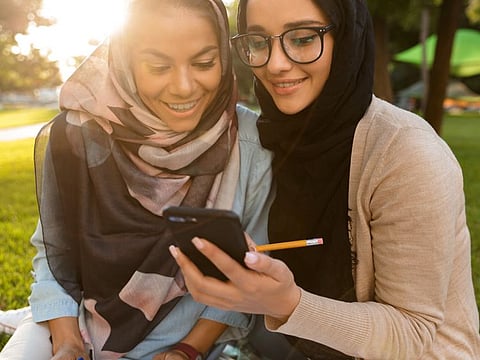 Though young Arabs browse social media for news, they don't trust such sources, the survey suggests. Photo for illustrative purpose only.