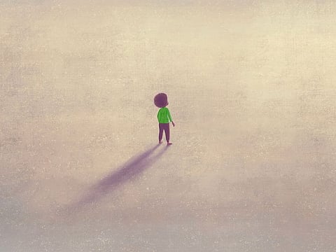 An abuse child often feels isolated and without support, his view of the world is skewed.