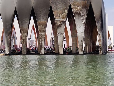 Fire at Egypt’s El Gouna Film Festival on October 13, 2021