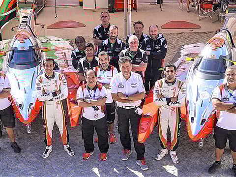 Team Abu Dhabi are hunting another world title