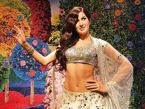 Wax statue of Katrina Kaif at Madame Tussauds Dubai