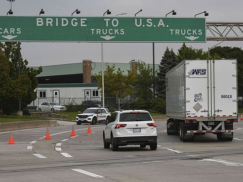 Unvaccinated visitors will still be barred from entering the United States from Canada or Mexico at land borders.
