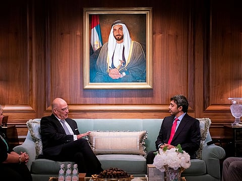 Sheikh Abdullah bin Zayed Al Nahyan, Minister of Foreign Affairs and International Cooperation.