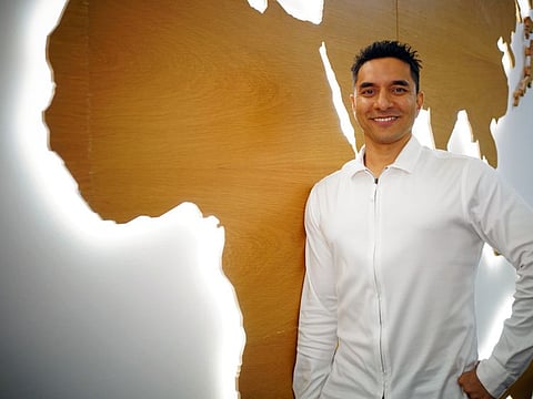 Luke Coutinho at the Global Indian International School in Dubai on 14th October 2021. Photo Clint Egbert/Gulf News