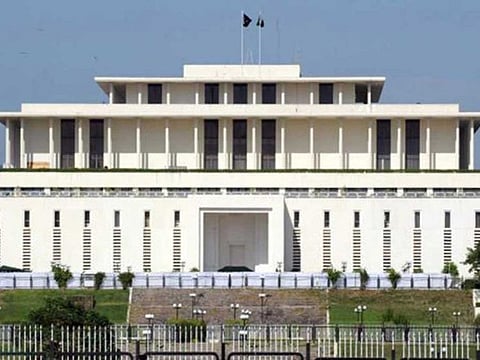 Aiwan-e-Sadr, the Pakistan President's House.