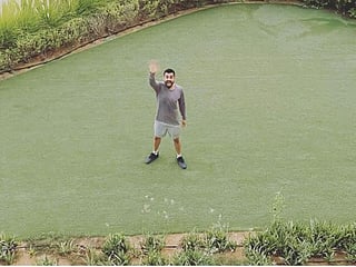 T20 World Cup: See Bollywood star Anushka Sharma, cricketer Virat Kohli in bio bubble in UAE