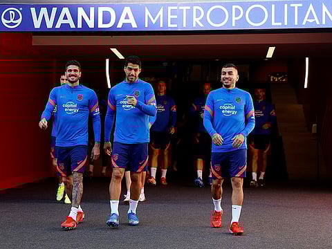 Luis Suarez (centre) reunites with Liverpool in the Champions League on Tuesday and for another 90 minutes, a fans' favourite and cherished former club will have to be enemies again.