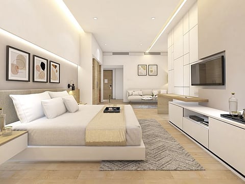 Deluxe room at Resivation