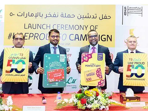 Press Conference was addressed by Mujeeb Rehman, Director- Buying, Shabu Abdul Majeed, Director – Retail Operations V. Nandakumar, Director – Marketing & communications, and Stuart Davidge, Head – Omnichannel Operations
