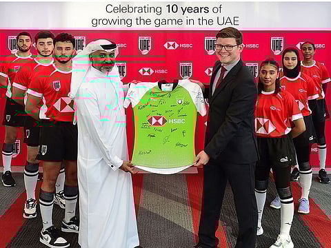 UAE Rugby and HSBC have been growing the game in the UAE for 10 years