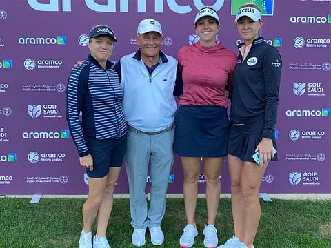Team Korda at the ARAMCO Team Series in New York
