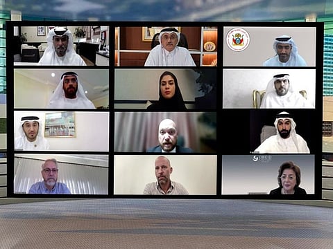 Participants during the legal conference.