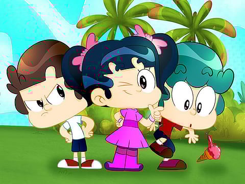 A picture of the animated series Amoona