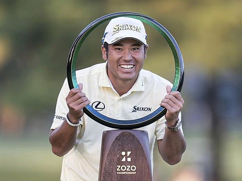 Hideki Matsuyama wins the Zozo Championship by five strokes