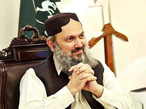 Jam Kamal Khan, former chief minister of Balochistan province of Pakistan.