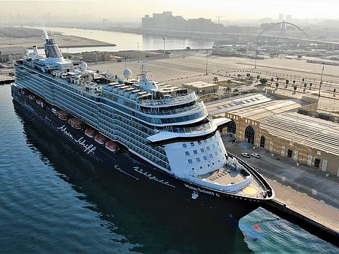 New cruise ships are getting onto the high seas from Dubai's Mina Rashid Terminal.