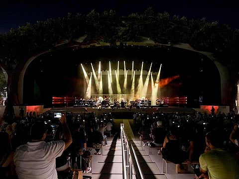'It's a Musical Halloween' will premiere at Expo's Dubai Millennium Amphitheatre venue (pictured)