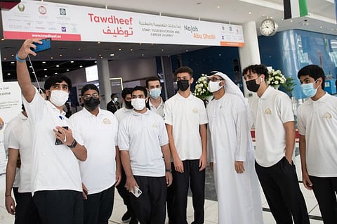 Day one of Najah Abu Dhabi saw crucial career advice from over 70 local and international universities