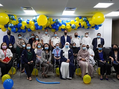 Members of the National Ambulance Medical Services Department and Occupational Health and Safety Unit.